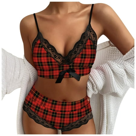

Ladies (Not Positioning) Printed Bow Decorative Lace Bra Set (Without Chest Pad) Women Leopard Print Bowknot Decor With Lace Sexy Bra Suit And Sets