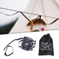 thumbnail image 3 of Becaristey Colorful Camping Tent Rope Lanyard Clothesline Hanging Gear Strap Lamp Grey 5M 1Set, 3 of 6