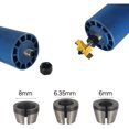 thumbnail image 4 of Milling Machine Chuck - Pack of 8, Trimming Machine Chuck Collet (6 mm, 6.35 mm, 8 mm), Router Collet, Collet Adapters, 4 of 5