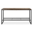 thumbnail image 5 of Whitmor Banc d'Entrée Moderne Industriel avec Rangement pour Chaussures, Brun, 5 of 5