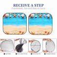 thumbnail image 6 of Haiem Boards And Beach Windshield Sun Shade: Universal Foldable 2-Piece Car Front Window Sunshade - Blocks Uv Rays, And Reduces Heat,Essential Car Accessory Large, 6 of 7