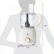 Beautiful 10-Cup Food Processor with Accessories, White Icing by Drew Barrymore