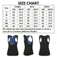 thumbnail image 2 of Sauna Vest for Women Sauna Sweat Suit Tank Top Waist Trainer Vest Slimming Body Shaper, 2XL, 2 of 7