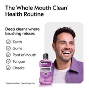 Listerine Total Care Intense Anticavity Fluoride Mouthwash, Intense Mint, 500 mL
