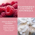 thumbnail image 3 of Raspberry Coconut Snowball 4-wick Candle, 3 of 7