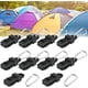 thumbnail image 1 of 12 Piezas Clip Reutilizable para Tienda de Campaña Clip de Lona de Plástico Clips de Lona con 12 Ganchos Clip de Clip a Prueba de Viento para Toldo de Tienda, Camping al Aire Libre, Senderismo, 1 of 5