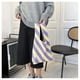 thumbnail image 1 of Bolsos grandes tejidos de verano para chicas a la moda, bolsos de mensajero de hombro para mujer morado amarillo Colcomx Totes de hombro de las mujeres, 1 of 8