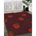 thumbnail image 3 of Ahgly Company Machine Washable Indoor Rectangle Transitional Saffron Red Area Rugs, 4' x 6', 3 of 7