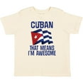thumbnail image 3 of Inktastic Cuban Awesome Pride Boys or Girls Toddler T-Shirt, 3 of 5