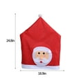 thumbnail image 3 of Christmas Holiday Savings 2024! QTOCIO Christmas Decorations, Christmas Chair Covers, Christmas Chair Back Covers Dining Room Chair Slipcovers Removable Washable Chair Protector Chairs Covers, 3 of 5