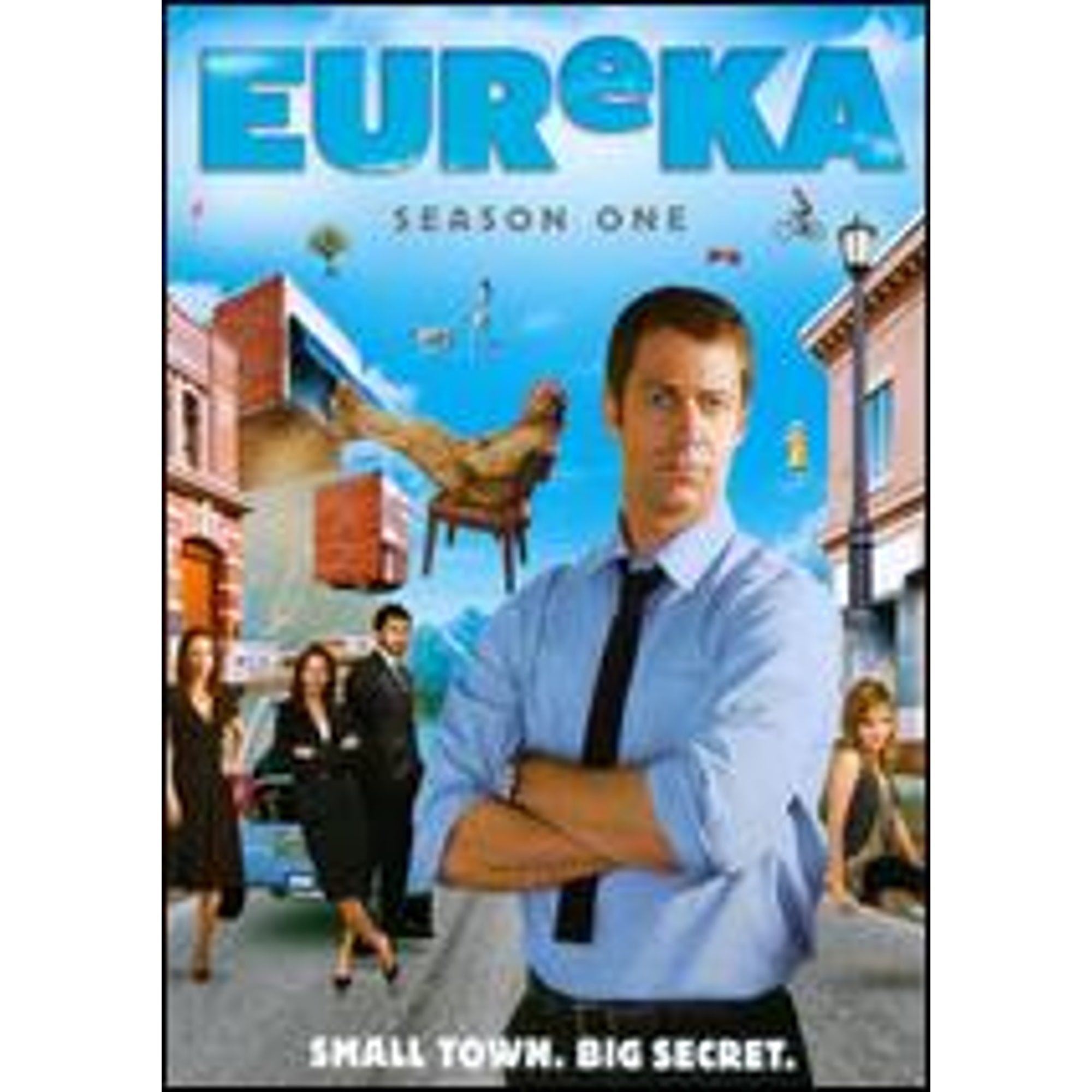 Eureka Complete Seasons 1-5, 23-DVD Box Set, PAL Reg.2, Non-USA