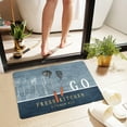 thumbnail image 3 of EGNMCR Outdoor Rug Bathroom Rugs Foot Cushions Super Absorbent Floor Mat Bathroom Absorbent And Quick Drying Carpet Floor Mats Door Bathroom Non Slip Floor Mats Floor Mats, 3 of 5