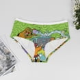 thumbnail image 2 of Scooby Doo Women's Brief Lady Lace Underwear Breathable Elastic Sexy Bikini Hipster Panties, 2 of 6
