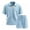 Sky Blue#15053BB, variant on Hearthz Men's 2 Piece Short Sets Jacquard Texture Polo Shirt and Shorts Set Athletic Casual Athletic Tracksuit for Summer Black M