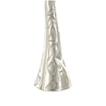 thumbnail image 5 of 28", 27"H Silver Aluminum Metal Tall Giraffe Sculpture with Spotted Texturing, by DecMode (2 Count), 5 of 9