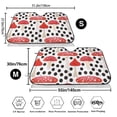thumbnail image 7 of Lsque Forest Mushrooms Car Windshield Sun Shade | Accordion Folding Style Auto Shade for Car Truck SUV Van | Blocks UV Rays Sun Visor Protector | Small, 7 of 7