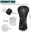 thumbnail image 7 of Uorisanigo Golf Club Head Covers, Halloween Spider Web Print Driver Cover Fariway Wood Headcovers Hybrid Head Covers 3/5 Wood Headcover Leather Headcovers for Club Protective, 7 of 7