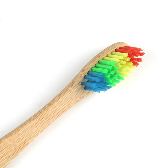 Bamboo toothbrush rainbow toothbrush men toothbrush travel tooth brush toothbrush