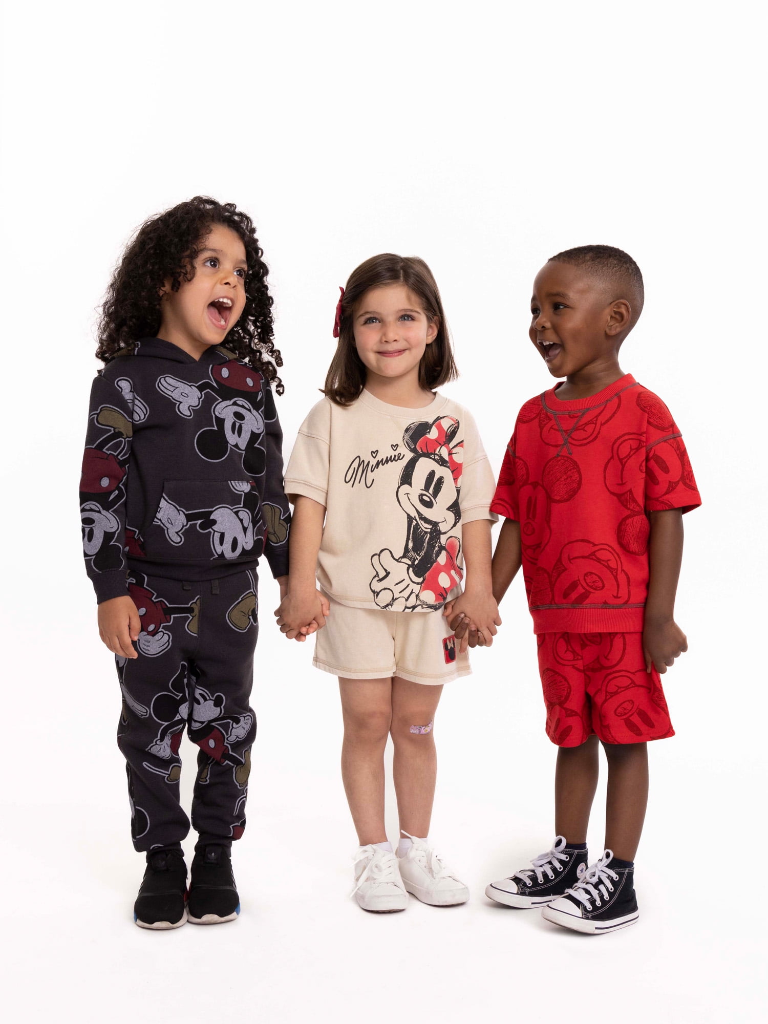 Mickey Mouse Toddler Boy Fleece Hoodie and Joggers Set, 2-Piece, Sizes 12M-5T