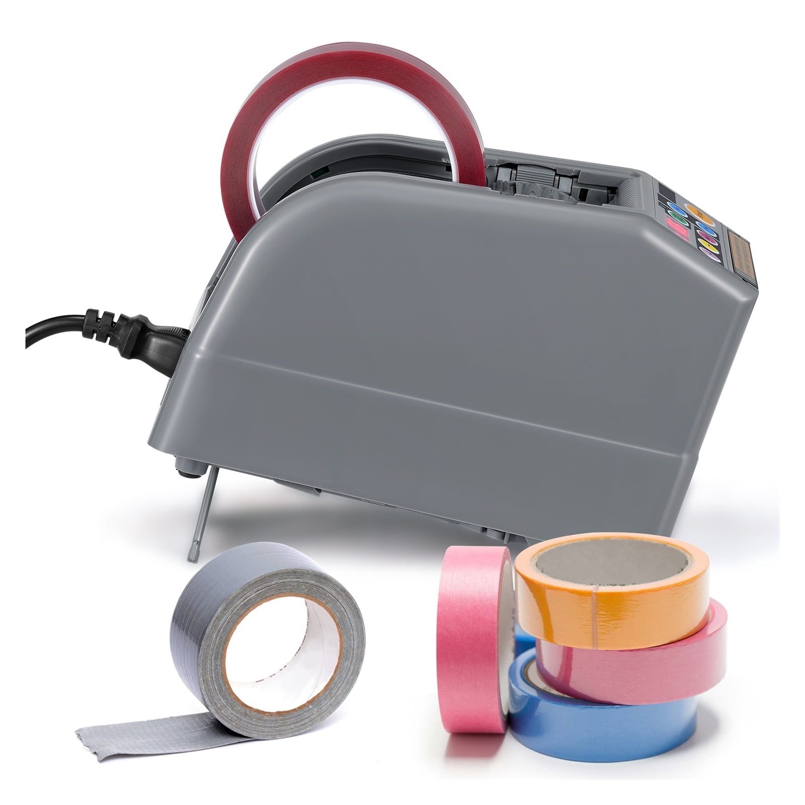 Automatic Tape Dispenser Electric Tape Cutting Machine, 999mm Cuting Length Tape Adhesive Cutter For Various 6-60mm Width Tapes ,High Efficiency