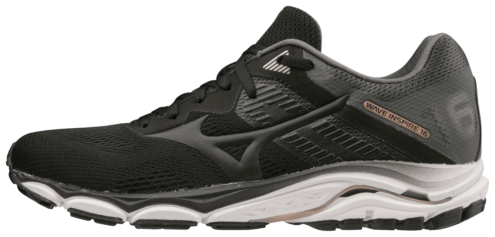 Christchurch Tactiel gevoel Celsius Mizuno Men's Wave Inspire 16 Running Shoe, Size 12, Black (9090) -  Walmart.com