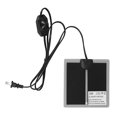 thumbnail image 1 of Reptile Terrarium Heat Pad Rapid Heating US Plug 110 to 120V Waterproof Adjustable Temperature Reliable for Home Living Room Office 5W, 1 of 5
