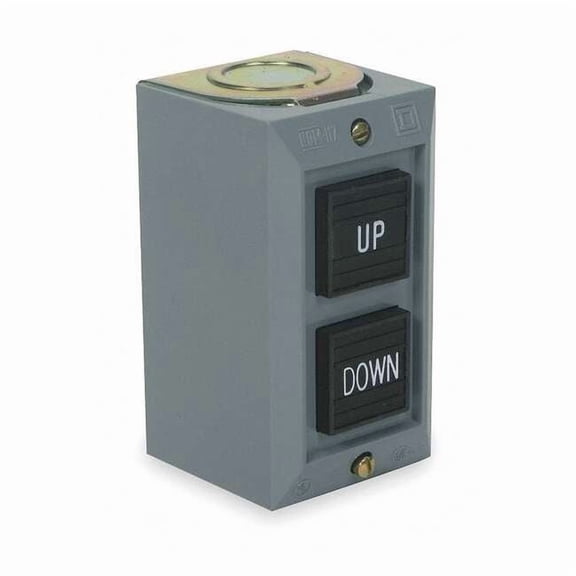 Square D Push Button Control Station,Up/Down,30mm 9001BG208