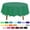Green, variant on 10 Pack Premium Disposable Plastic Tablecloth 54" X 108" Rectangle Table Cover for Birthdays Weddings Christmas Anniversary Buffet Table,White