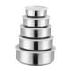 thumbnail image 1 of 5 Pcs Stainless Steel Container With Lids, Home Kitchen Food Storage-Organizers, 1 of 10