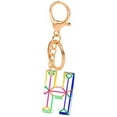 thumbnail image 1 of Letter Keychain,26 Letters A-Z Decorative Letter Keychain,Name Keychain for Women Girls Men Teenager Gift, 1 of 2