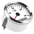 thumbnail image 2 of FLAMEEN Tachometer Gauge, 85mm Pointed Marine Tachometer With Red Backlight Curved Glass Anti‑fog For Ships Boats Yachts For Diesel Generator Engine /Gasoline Engine, 2 of 8