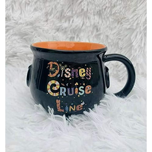 Disney Cruise Line 8 oz Halloween Coffee Mug, Multicolor Ceramic