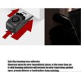 thumbnail image 4 of Door Stop Alarm, Security Door Stopper With Alarm For Home Hotel Door Security Devices (1pc, Black) A, 4 of 4