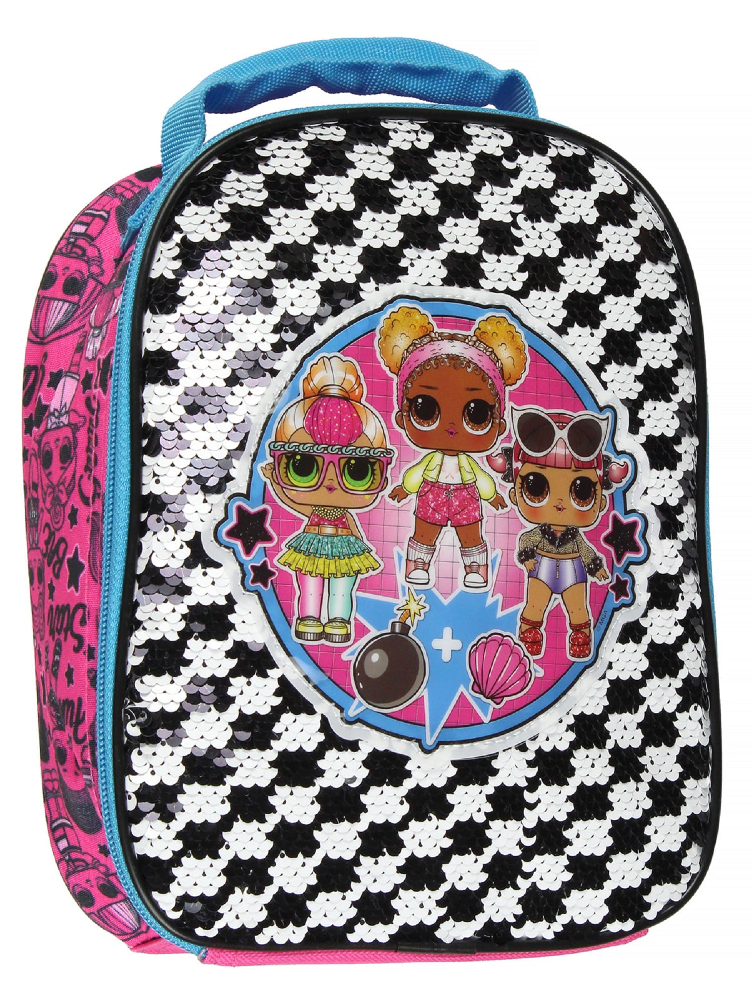 lol surprise sequin lunch bag