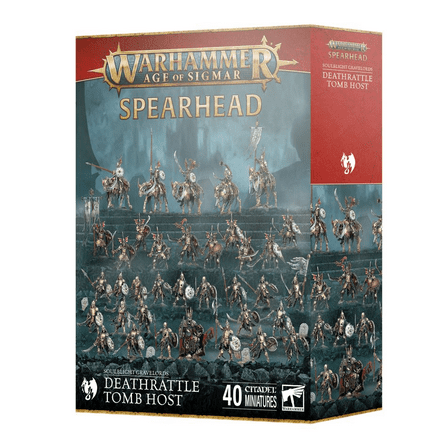 Games Workshop - Age of Sigmar - Soulblight Gravelords - Deathrattle Tomb Host Spearhead