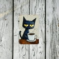 thumbnail image 5 of Vintage Pete The Cat and Coffee Metal Sign, Iron Wall Art for Home, Bar, Cafe - Funny Room Decor, Ideal Christmas Gift, 8x12 Inches (20x30cm), Cat Decor, Restaurant Bar Pub, Cafe Coffee Shop, 5 of 8