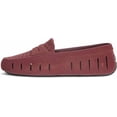 thumbnail image 2 of Floafers Women's Posh Driver Faux Suede, Burgundy Vegan Suede, 7, Medium, 2 of 5