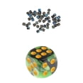 thumbnail image 1 of 100pcs/Set Acrylic D6 Round Corner Dice 12mm for Party Role Playing Game Toy, 1 of 5
