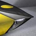 thumbnail image 3 of Set of 4 Yellow Throw Pillow Covers Modern Abstract Black Grey Stripes Gray White Acrylic Bold Decorative Pillow Cases Home Decor Square 18x18 Inches Pillowcases, 3 of 6