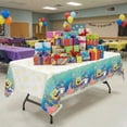 thumbnail image 4 of Amscan SpongeBob SquarePants Plastic Table Cover – 2 Count, 54" x 96", 4 of 6