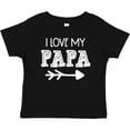 thumbnail image 3 of Inktastic I Love My Papa with Arrow Boys or Girls Baby T-Shirt, 3 of 5