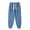 Blue, variant on Diufon Men's Athletic Running Pants Casual Elastic Waisted Drawstring Wide Leg Loose Sweatpants with Pockets