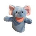 thumbnail image 4 of Marionetas de mano de peluche de animal para contar historias, herramienta de enseñanza realista, juguete de animal de peluche, guantes para enseñar, elefante, 4 of 8