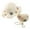 White, variant on Stylish Girls Summer Beach Hat with Matching Carry Bag for Sun and Outdoor Adventures
