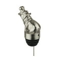 thumbnail image 2 of Stainless Steel Wine Pourer Aerator - Hippopotamus, 2 of 2