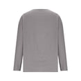 thumbnail image 5 of GZWYHT Linen Tops For Women，V Neck T Shirts for Women Graphic Tees for Women long Sleeve T Shirts for Women Cowl Neck Tops for Women Blazer Jackets for Women, 5 of 6