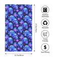 thumbnail image 2 of KLL Skull flower star sky Ultra Absorbent & Soft Hand Towels for Bath, Hand, Face, Gym and Spa-27.5x16in, 2 of 7
