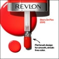 thumbnail image 4 of Revlon Ultra HD Snap Vegan Glossy Nail Polish, 031 She's on Fire, 0.27 fl oz, 4 of 14