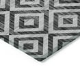 thumbnail image 4 of Addison Rugs Chantille Indoor/Outdoor Transitional Geometric Black Washable Round Rug, 8' x 8', 4 of 6
