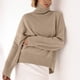 thumbnail image 4 of Suéter de cuello alto para mujer, moda informal, manga larga, cuello alto, suéter para mujer, 4 of 8